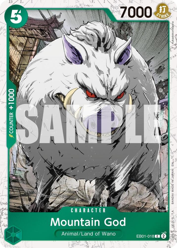 Mountain God EB01-018