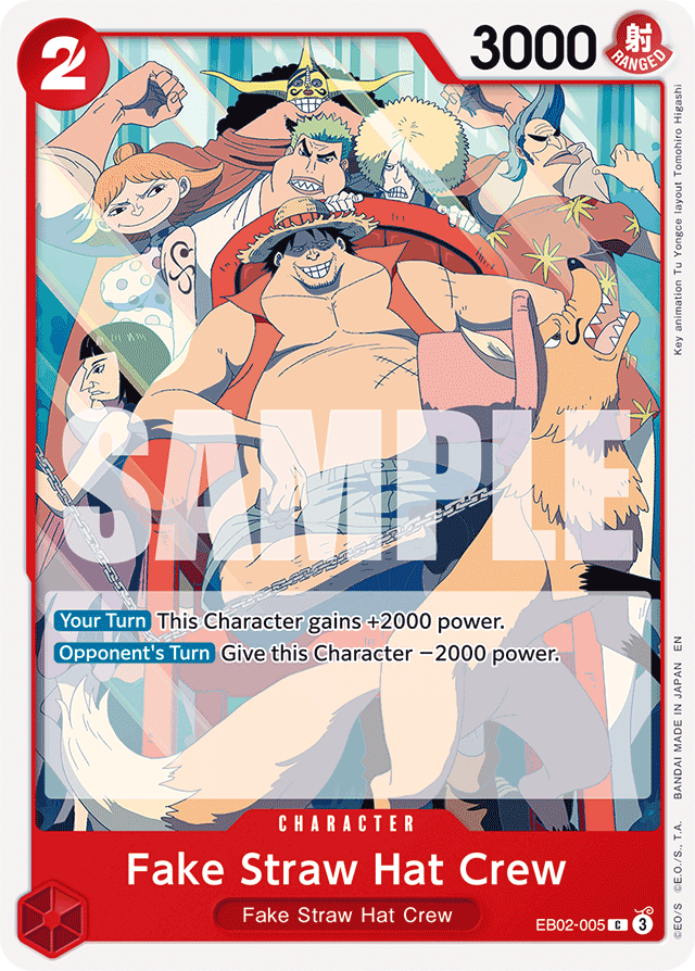 Fake Straw Hat Crew EB02-005