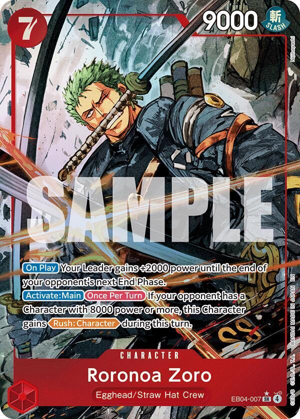 Roronoa Zoro EB04-007