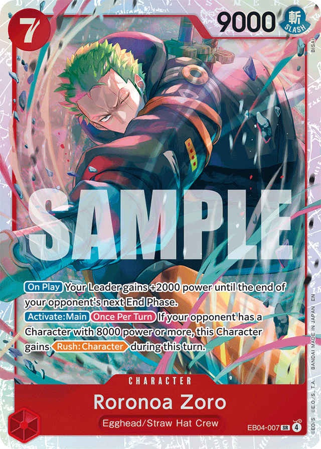 Roronoa Zoro EB04-007