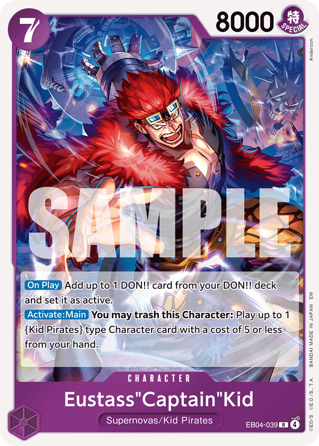 Eustass"Captain"Kid EB04-039