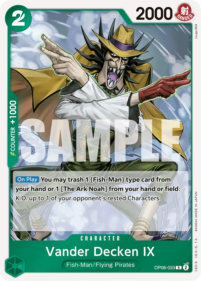 Vander Decken IX OP06-033