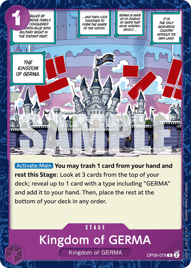 Kingdom of GERMA OP06-079