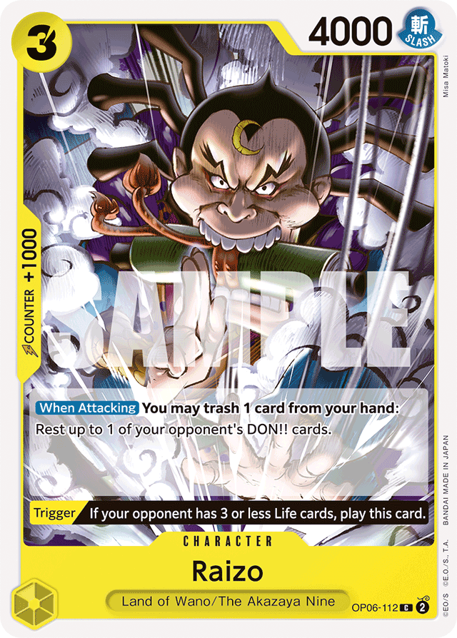 Raizo OP06-112