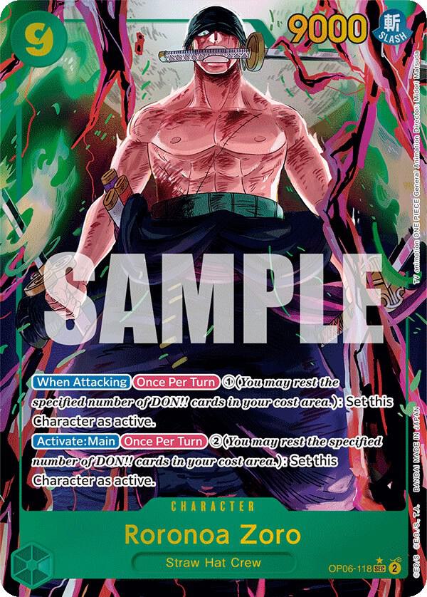 Roronoa Zoro OP06-118