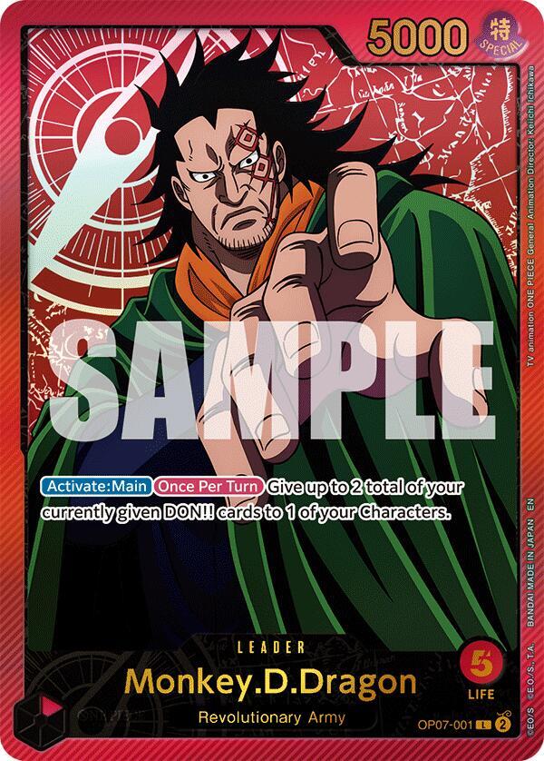 Monkey.D.Dragon OP07-001