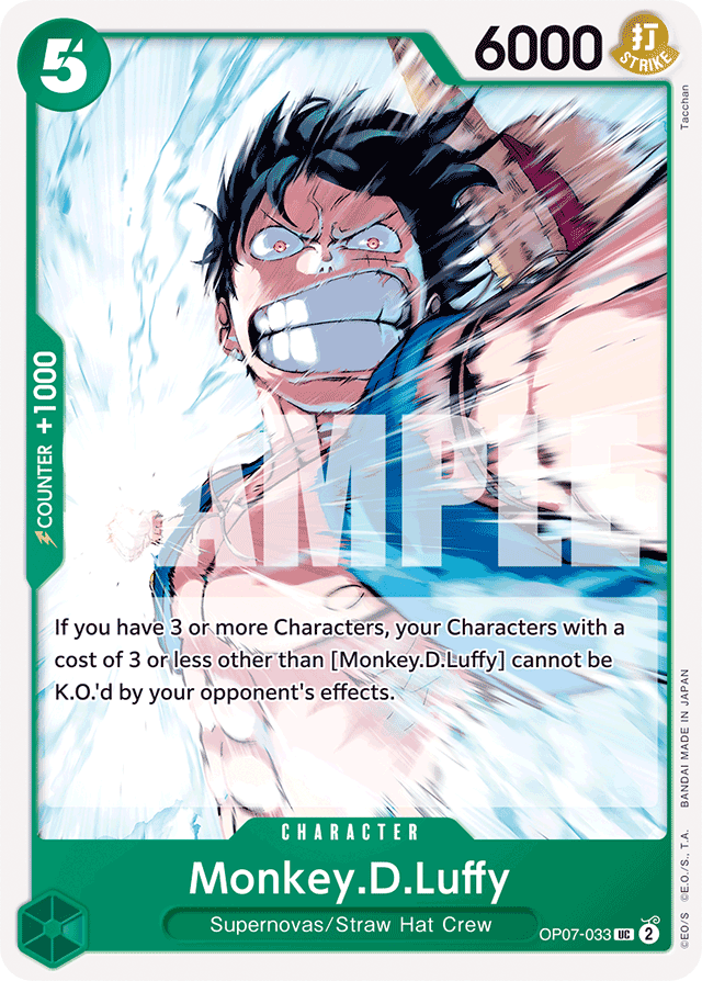 Monkey.D.Luffy OP07-033