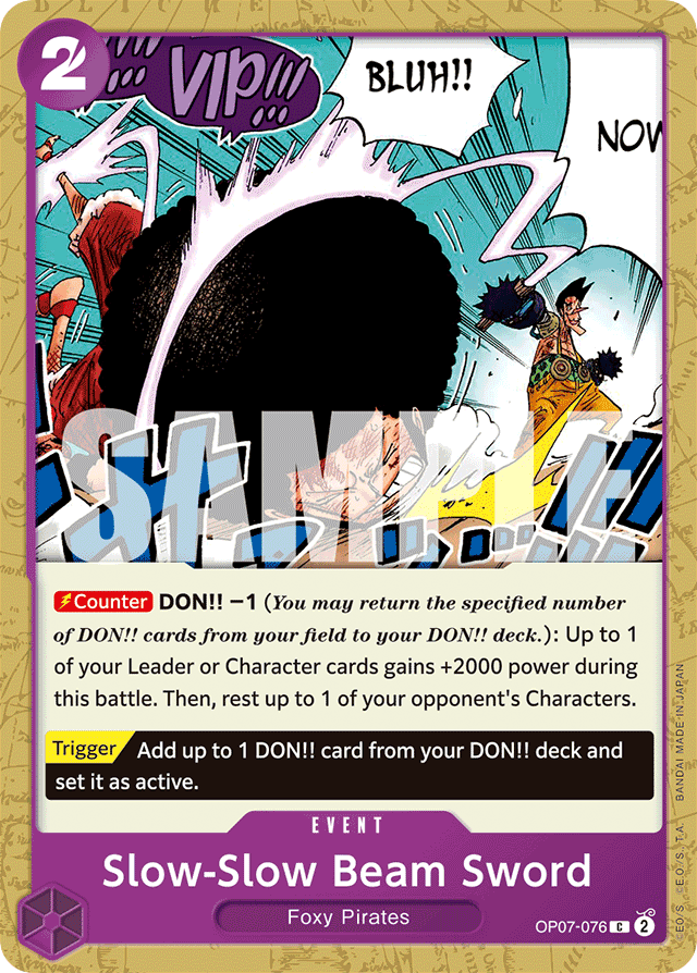 Noro Noro Beam Sword OP07-076