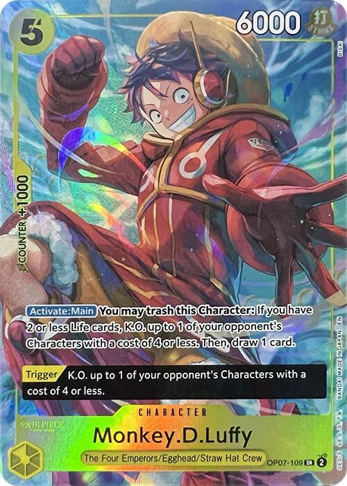 Monkey.D.Luffy OP07-109