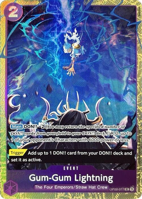 Gum-Gum Lightning OP09-077
