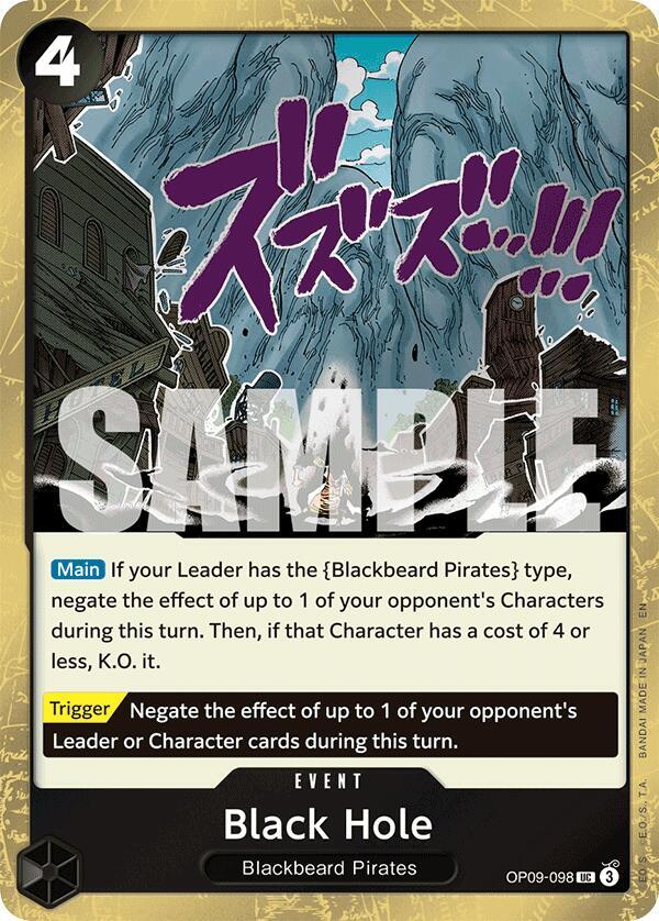 Black Hole OP09-098