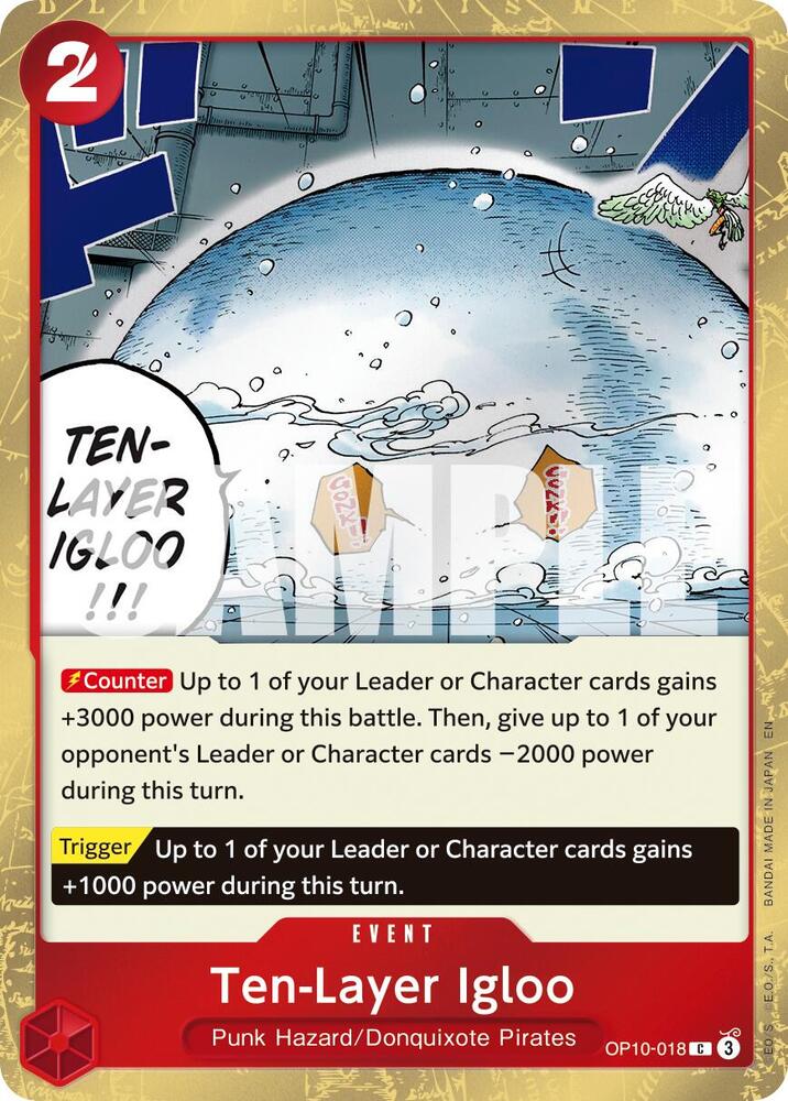 Ten-Layer Igloo OP10-018
