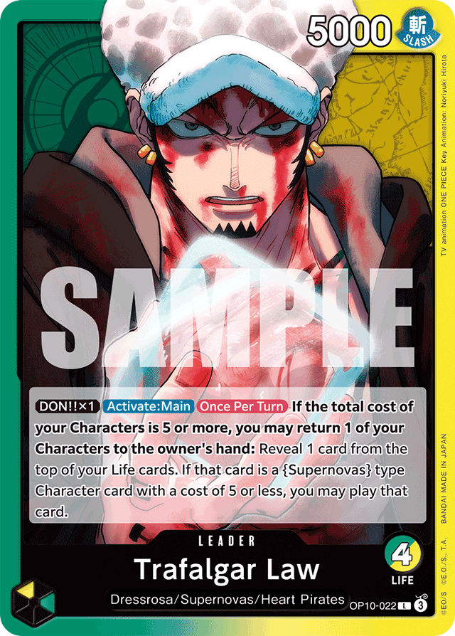 Trafalgar Law OP10-022