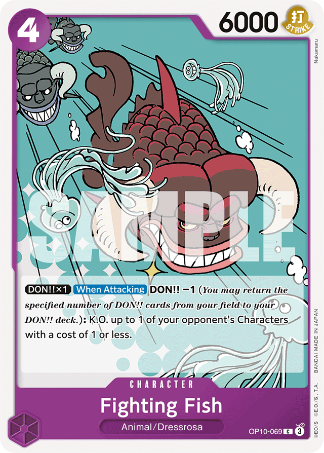 Fighting Fish OP10-069