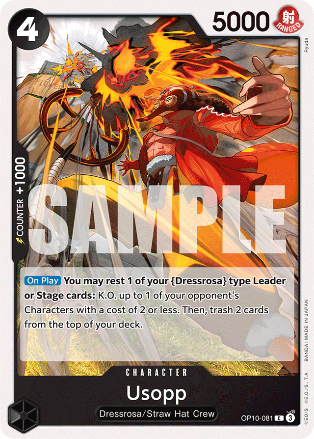 Usopp OP10-081