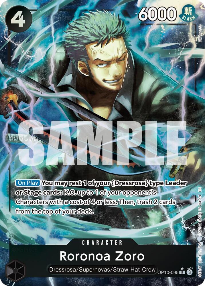 Roronoa Zoro OP10-095