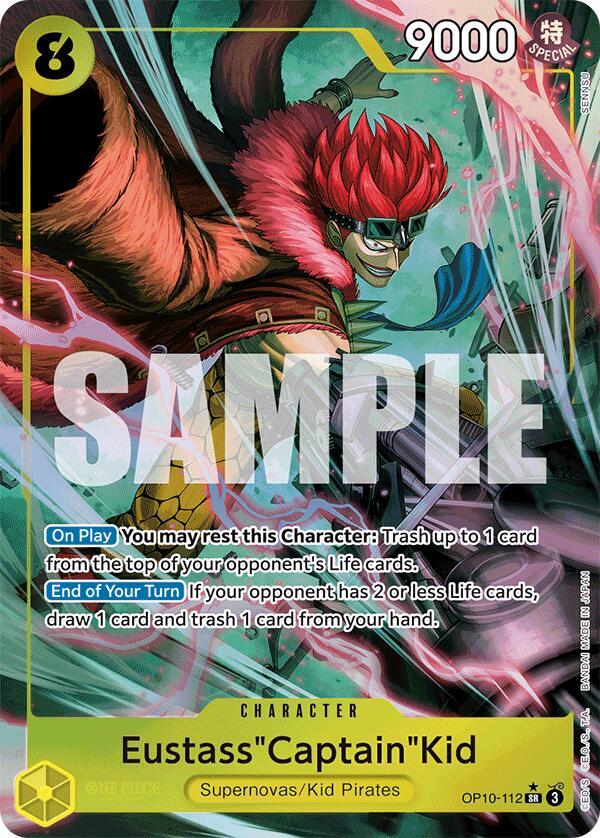 Eustass"Captain"Kid OP10-112