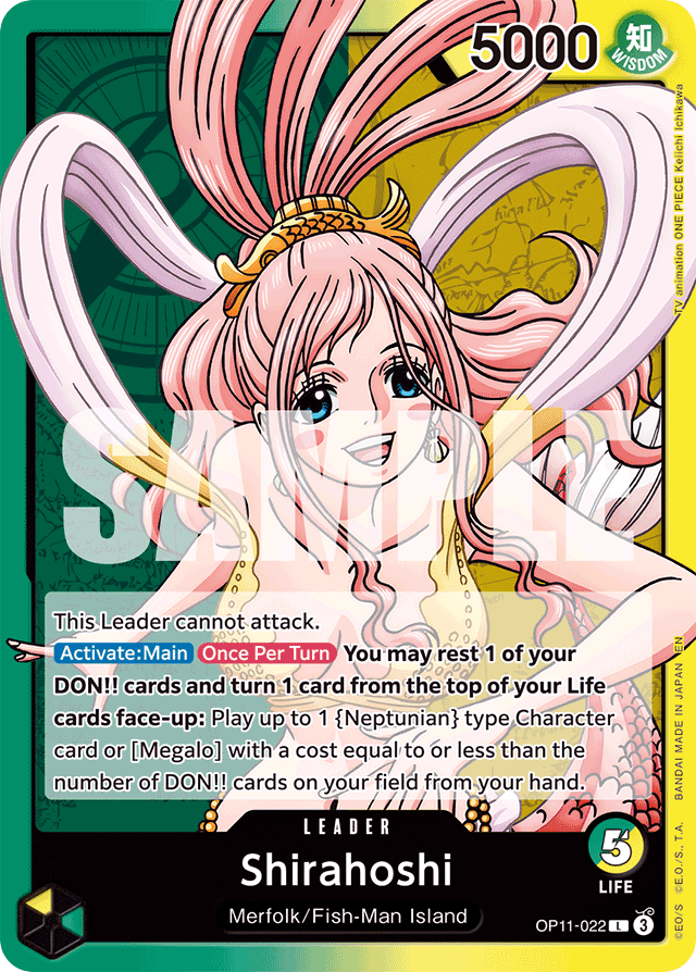 Shirahoshi OP11-022