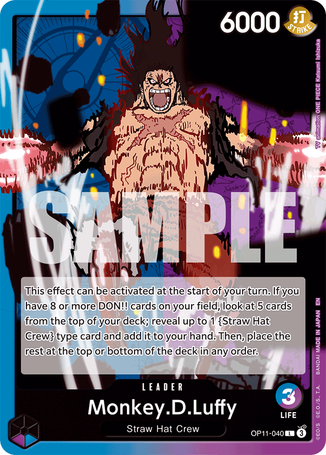 Monkey.D.Luffy OP11-040