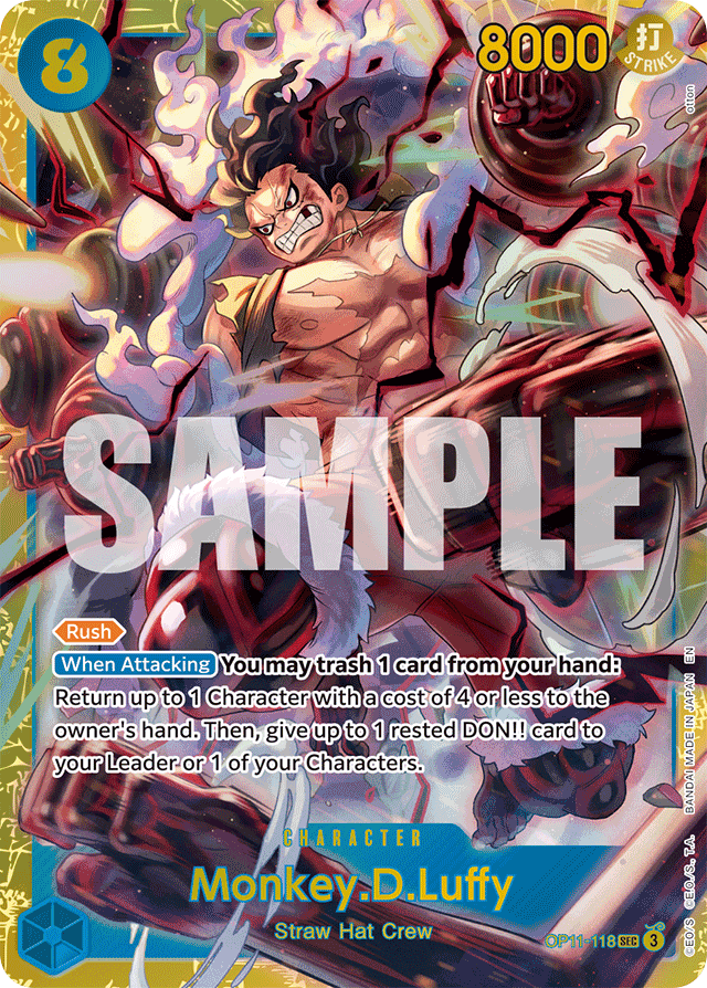 Monkey.D.Luffy OP11-118