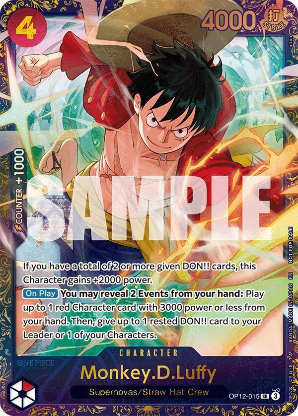 Monkey.D.Luffy OP12-015