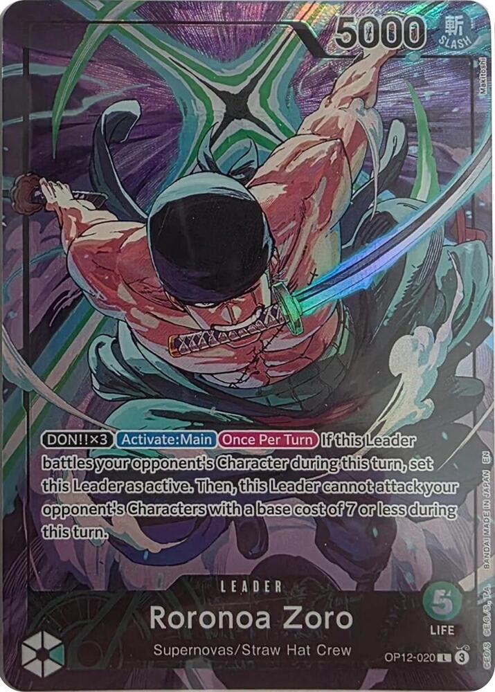 Roronoa Zoro OP12-020