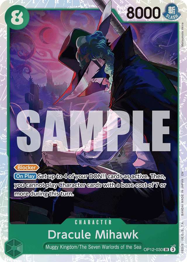 Dracule Mihawk OP12-030