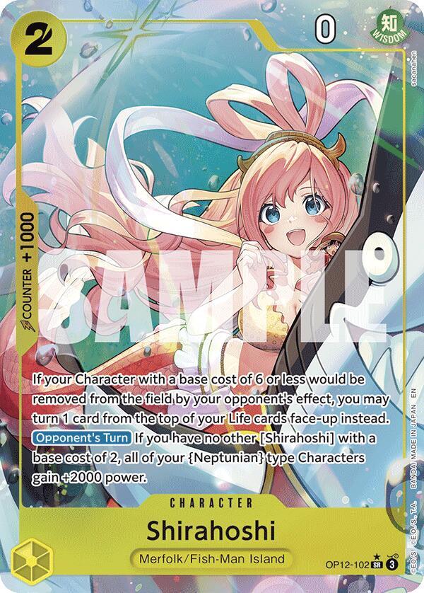 Shirahoshi OP12-102