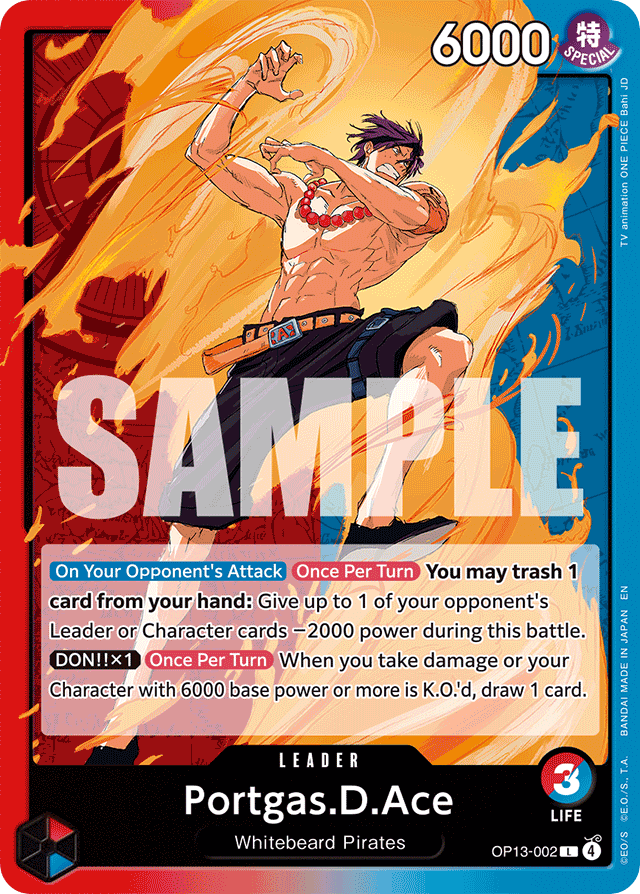 Portgas.D.Ace OP13-002