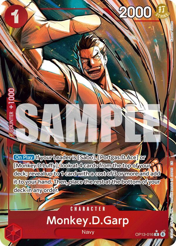 Monkey.D.Garp OP13-016
