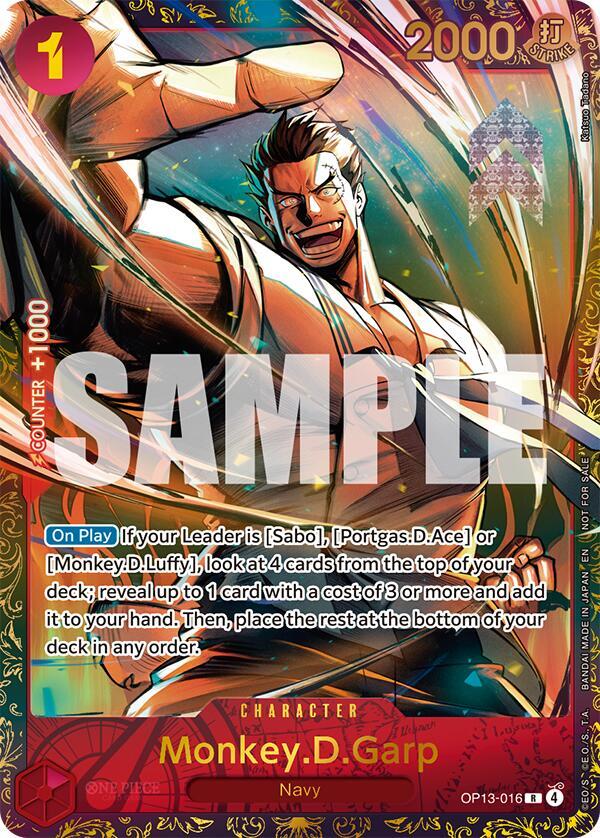 Monkey.D.Garp OP13-016