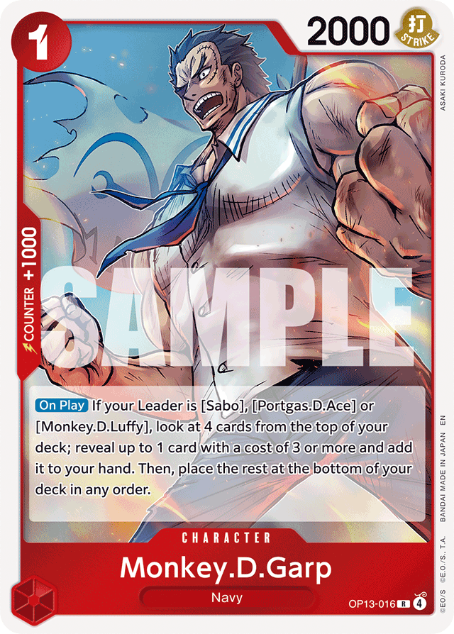 Monkey.D.Garp OP13-016