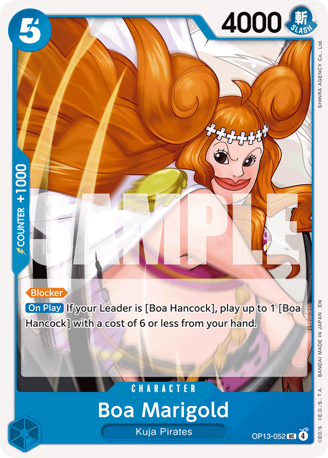 Boa Marigold OP13-052