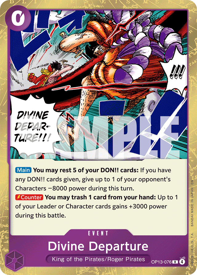 Divine Departure OP13-076