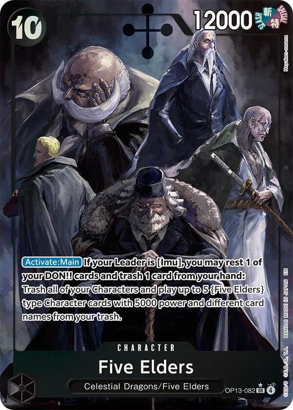 Five Elders OP13-082