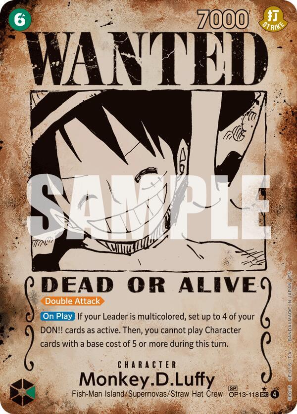 Monkey.D.Luffy OP13-118
