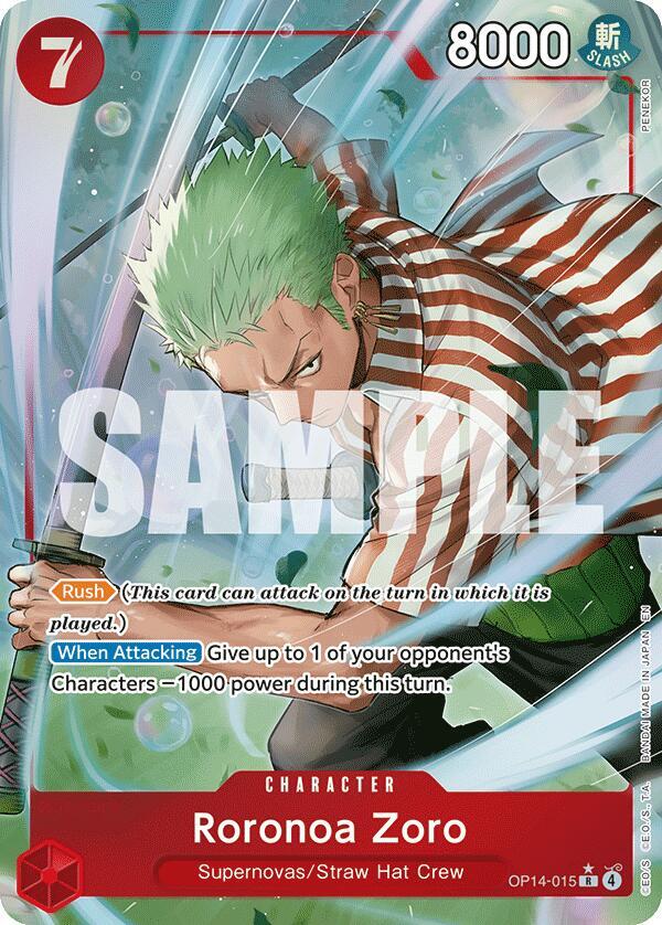 Roronoa Zoro OP14-015