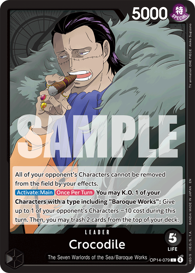 Crocodile OP14-079