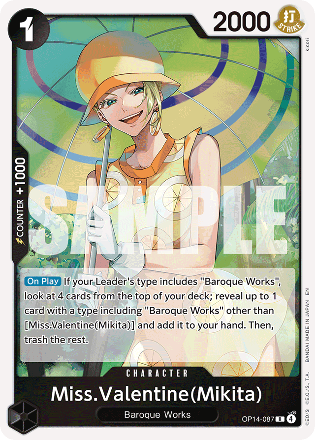 Miss.Valentine(Mikita) OP14-087