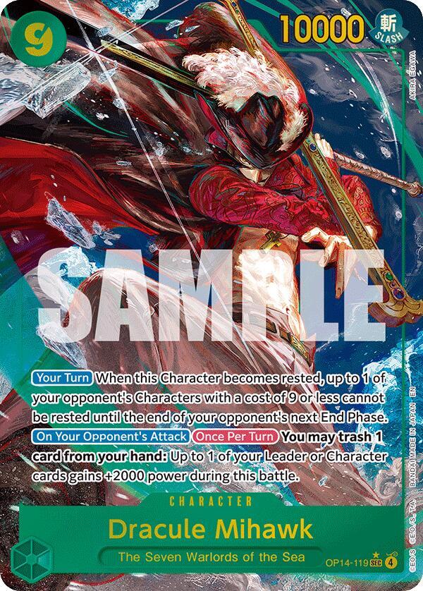 Dracule Mihawk OP14-119