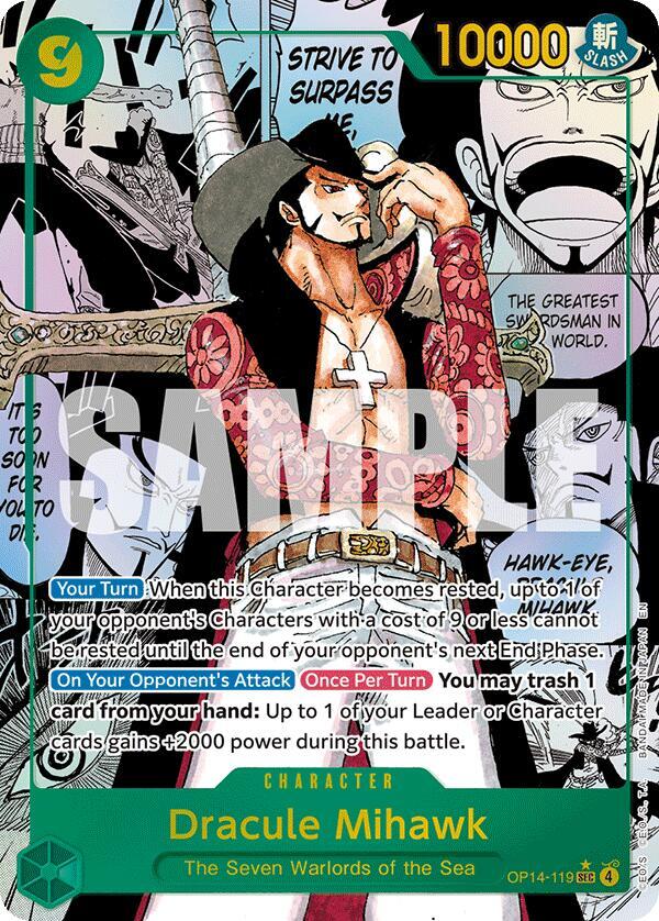 Dracule Mihawk OP14-119