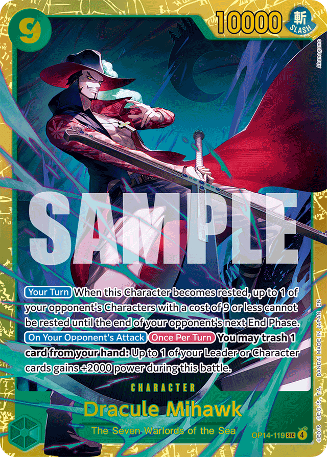 Dracule Mihawk OP14-119