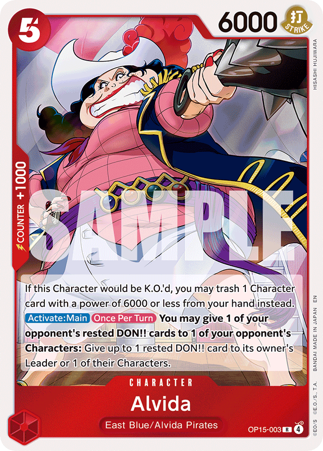 Alvida OP15-003