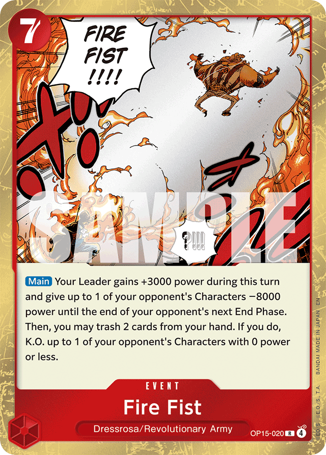 Fire Fist OP15-020