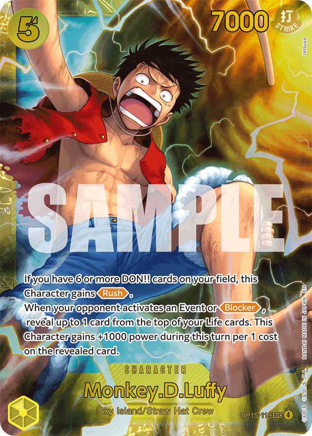 Monkey.D.Luffy OP15-119