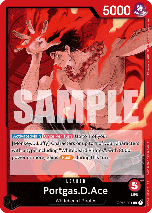 Portgas.D.Ace OP16-001