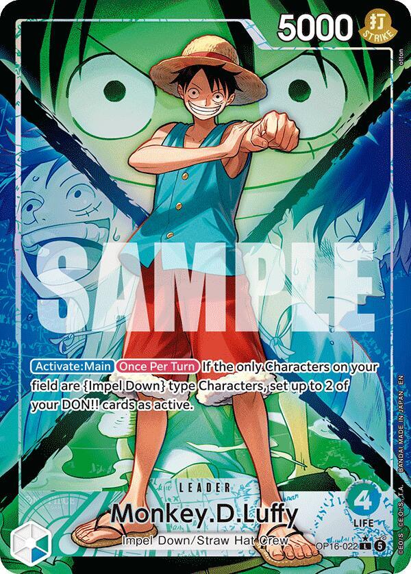 Monkey.D.Luffy OP16-022
