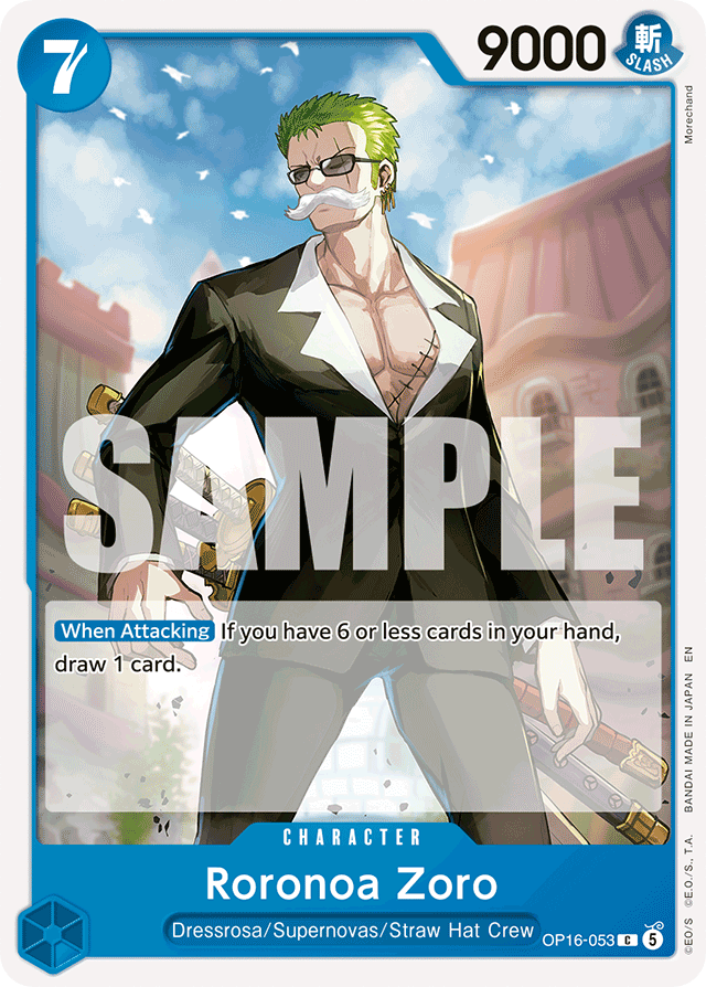 Roronoa Zoro OP16-053