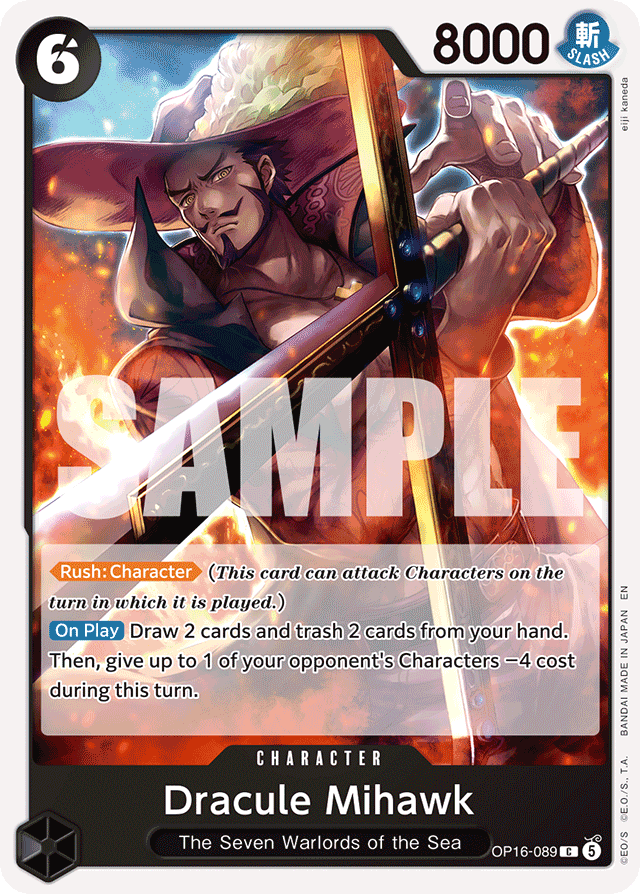 Dracule Mihawk OP16-089
