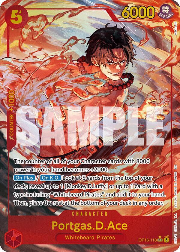 Portgas.D.Ace OP16-118